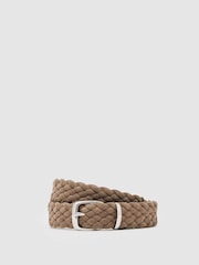 Reiss Light Stone Jesse Belt - Image 1 of 4