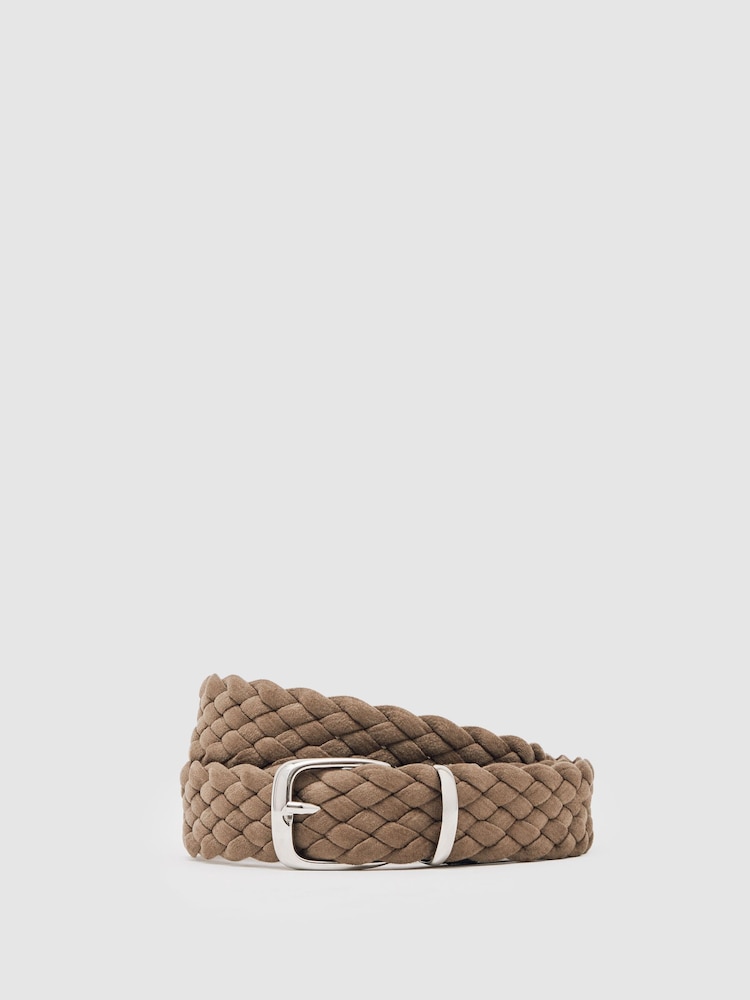 Reiss Light Stone Jesse Belt - Image 1 of 4
