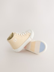 Yellow Standard Fit (F) High Top Trainers - Image 5 of 5