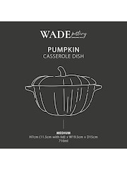 Wade Medium Pumpkin Casserole Dish - Bild 10 von 12