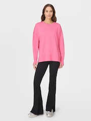 Sweaty Betty Pink After Class Longline Sweatshirt - Image 3 of 7