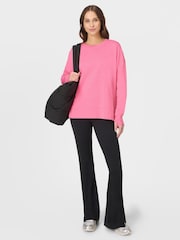Sweaty Betty Pink After Class Longline Sweatshirt - Image 4 of 7