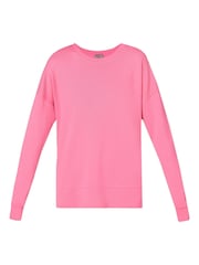Sweaty Betty Pink After Class Longline Sweatshirt - Image 7 of 7