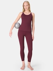 Sweaty Betty Red Ultimate Studio Twin Strap Bra Tank - Image 3 of 7