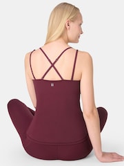 Sweaty Betty Red Ultimate Studio Twin Strap Bra Tank - Image 4 of 7