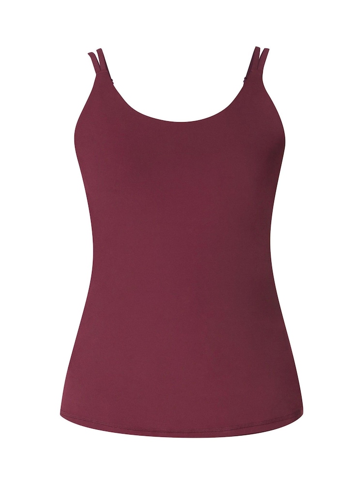 Sweaty Betty Red Ultimate Studio Twin Strap Bra Tank - Image 7 of 7