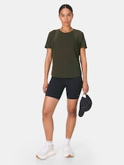 Sweaty Betty Green Breathe Easy Mesh T-Shirt - Image 3 of 6