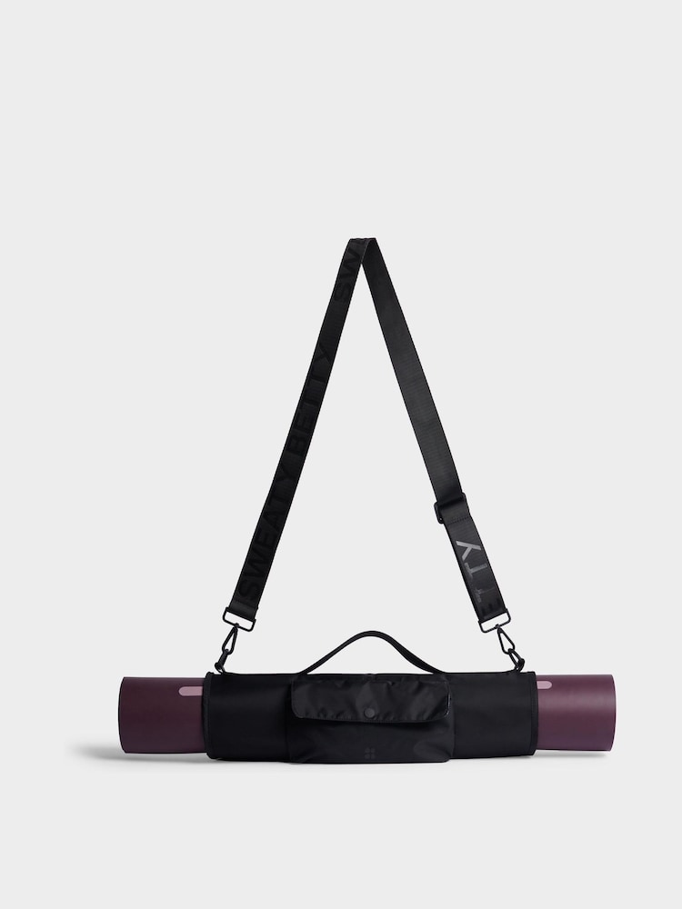 Buy Sweaty Betty Black Yoga Mat Carry Bag from Next USA display picture 1