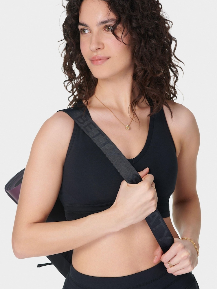 Buy Sweaty Betty Black Yoga Mat Carry Bag from Next USA display picture 1