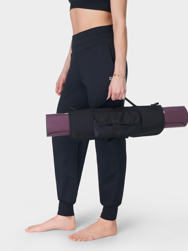 Sweaty Betty Black Yoga Mat Carry Bag - Image 8 of 8 Sweaty Betty Black Yoga Mat Carry Bag - Image 8 of 8