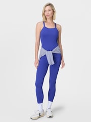 Sweaty Betty Blue All Day Bra Tank - Image 5 of 7