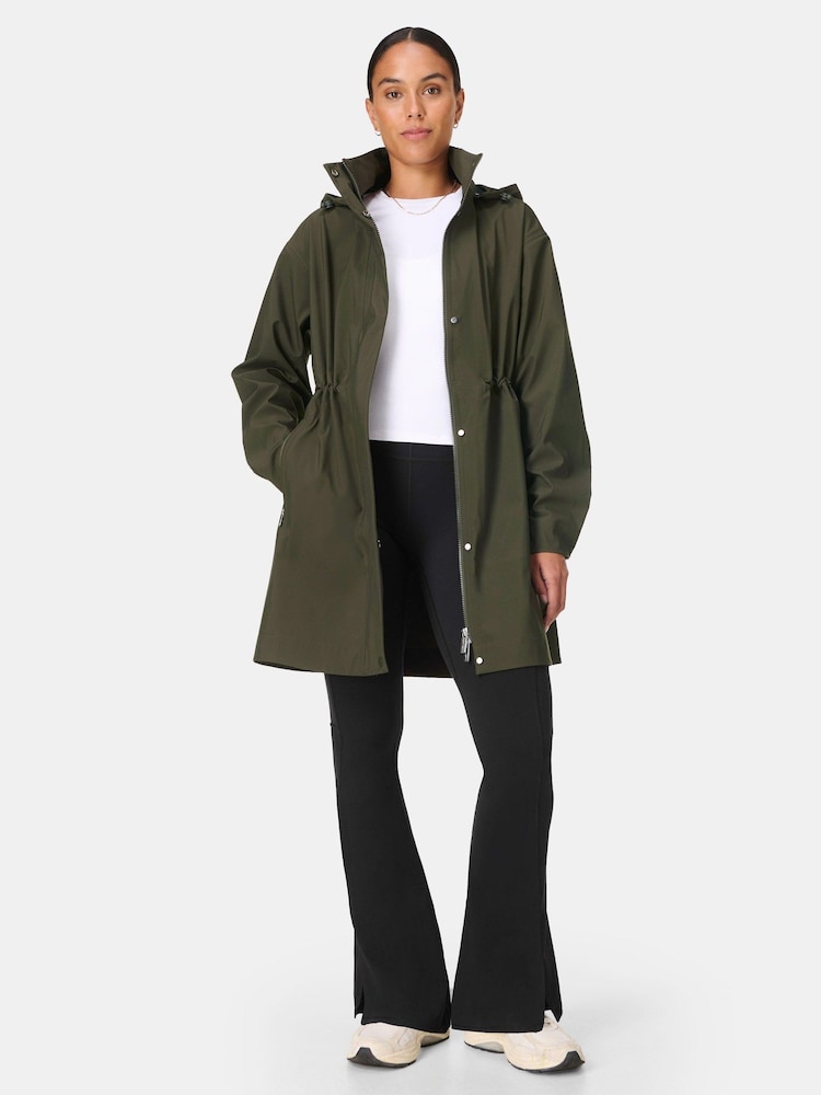 Sweaty Betty Nori Green Guide Waterproof Parka - Image 1 of 8