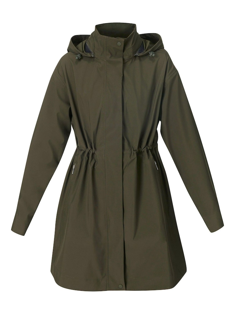 Sweaty Betty Nori Green Guide Waterproof Parka - Image 8 of 8