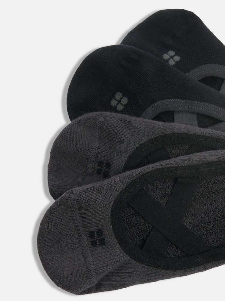 Sweaty Betty Black Ballet Gripper Socks 2 Pack - Image 3 of 3 Sweaty Betty Black Ballet Gripper Socks 2 Pack - Image 3 of 3