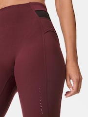 Sweaty Betty Red Full Length Ultimate Run Leggings - Image 10 of 11