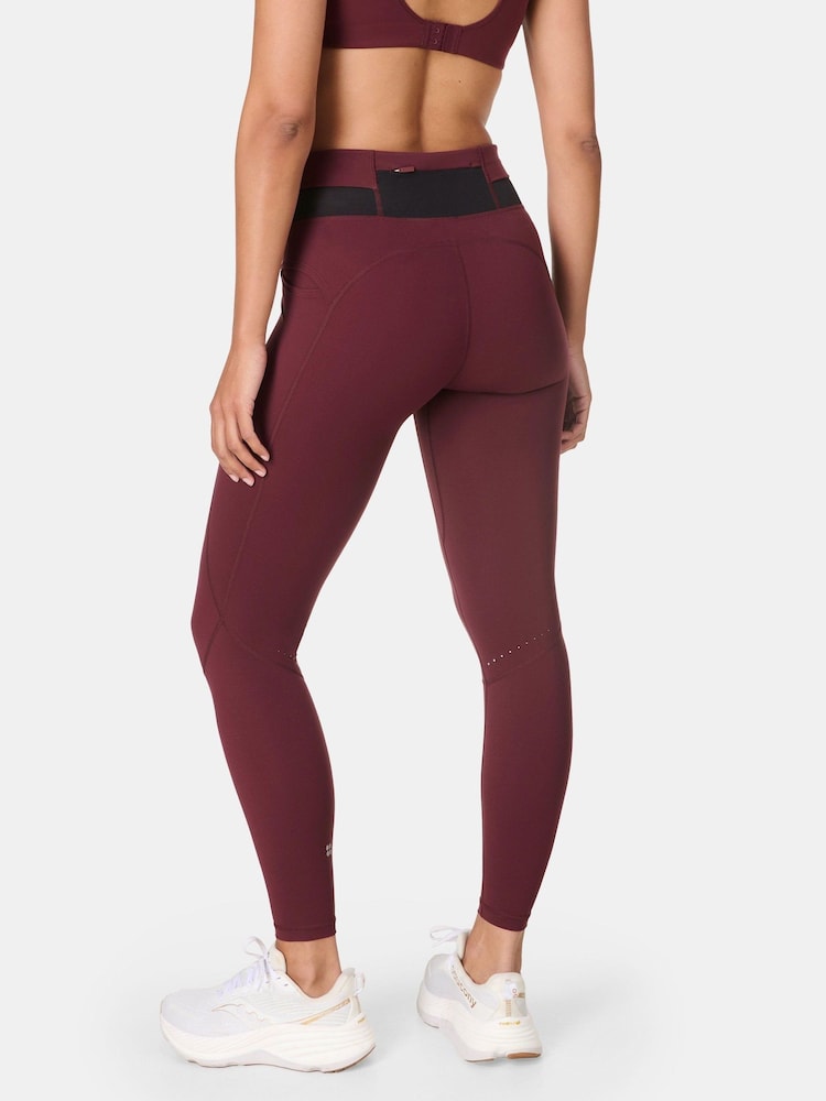 Sweaty Betty Red Full Length Ultimate Run Leggings - Image 2 of 11