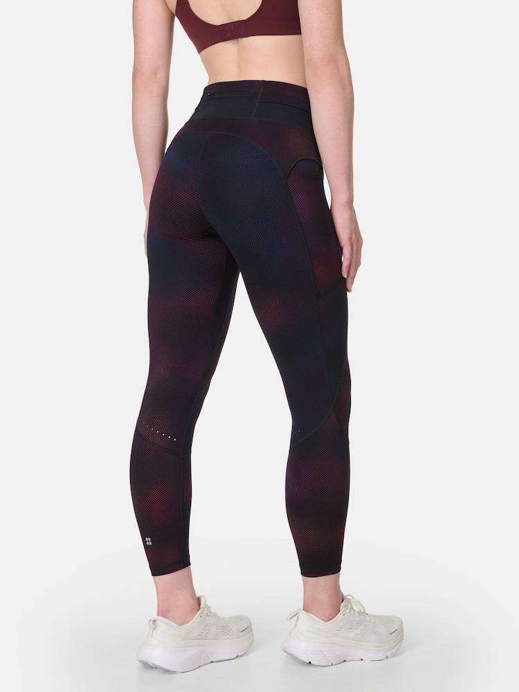 Sweaty Betty Red 7/8 Length Ultimate Run Leggings - Image 2 of 9 Sweaty Betty Red 7/8 Length Ultimate Run Leggings - Image 2 of 9