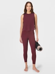 Sweaty Betty Red 7/8 Length Ultimate Studio Leggings - Image 2 of 8