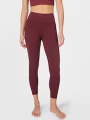 Sweaty Betty Red 7/8 Length Ultimate Studio Leggings - Image 4 of 8