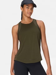 Verde - Camiseta regata Sweaty Betty Breathe Easy Mesh Run - Imagem 5 de 7