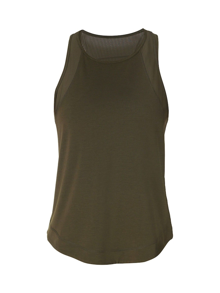 Verde - Camiseta regata Sweaty Betty Breathe Easy Mesh Run - Imagem 7 de 7