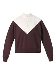 Sweaty Betty Brown Revive Crop Half Zip Jumper - Image 7 of 7