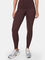 Sweaty Betty Brown Power Workout Leggings - Image 1 of 9