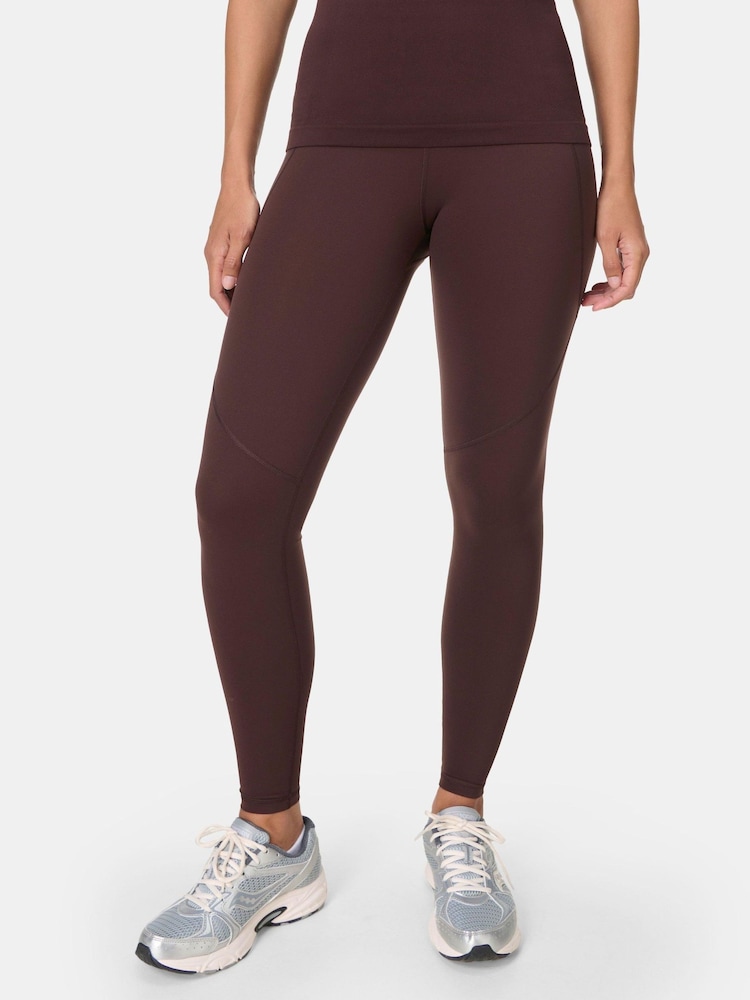 Sweaty Betty Brown Power Workout Leggings - Image 1 of 9 Sweaty Betty Brown Power Workout Leggings - Image 1 of 9