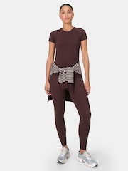 Sweaty Betty Brown Power Workout Leggings - Image 3 of 9