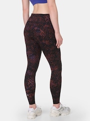 Sweaty Betty Brown Full Length Power Embossed Workout Leggings - Image 2 of 9