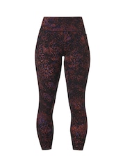 Sweaty Betty Brown Full Length Power Embossed Workout Leggings - Image 9 of 9