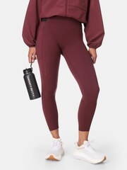 Sweaty Betty Red 7/8 Length Ultimate Run Leggings - Image 2 of 11