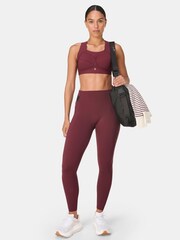 Sweaty Betty Red 7/8 Length Ultimate Run Leggings - Image 3 of 11