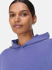 Sweaty Betty Blue Sand Wash Cloud Weight Crop Sweat Top - Image 3 of 7