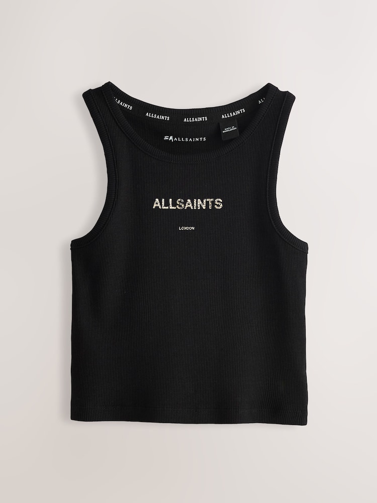 smALLSAINTS Multi Logo Ribbed Vest 3 Pack - Image 2 of 7