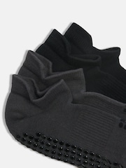 Sweaty Betty Black Reformer Trainer Gripper Socks 2 Pack - Image 2 of 3