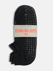 Sweaty Betty Black Reformer Trainer Gripper Socks 2 Pack - Image 3 of 3
