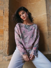 Multi National Trust x Next Slouch Sweatshirt - Image 1 of 9