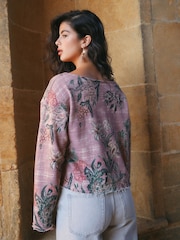 Multi National Trust x Next Slouch Sweatshirt - Image 4 of 9