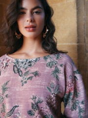 Multi National Trust x Next Slouch Sweatshirt - Image 6 of 9