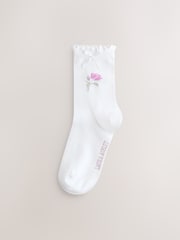Laura Ashley Scalloped Edge Socks 3 Pack - Imagen 3 de 7