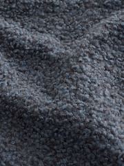 Charcoal Grey Snoopy Half Zip Borg Fleece - Image 10 of 10