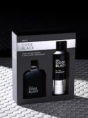 Code Black 100ml Eau de Parfum and 200ml Body Spray Deodorant Gift Set - Image 1 of 3