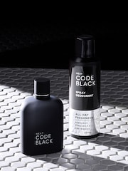 Code Black 100ml Eau de Parfum and 200ml Body Spray Deodorant Gift Set - Image 2 of 3