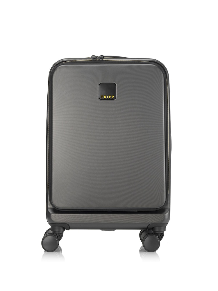 Tripp Grey Style Lite Hard Front Opening Cabin Suitcase - Image 1 of 5