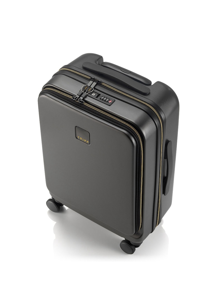 Tripp Grey Style Lite Hard Front Opening Cabin Suitcase - Image 2 of 5
