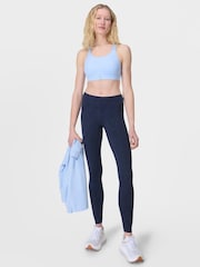 Sweaty Betty Blue Medium Power Support Seam-Free Bra - Image 3 of 6