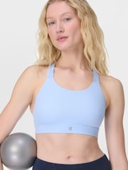Sweaty Betty Blue Medium Power Support Seam-Free Bra - Image 4 of 6