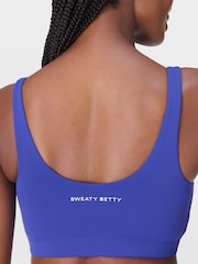 Sweaty Betty Rich Blue All Day Bralette - Image 3 of 6