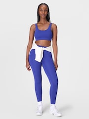 Sweaty Betty Rich Blue All Day Bralette - Image 4 of 6